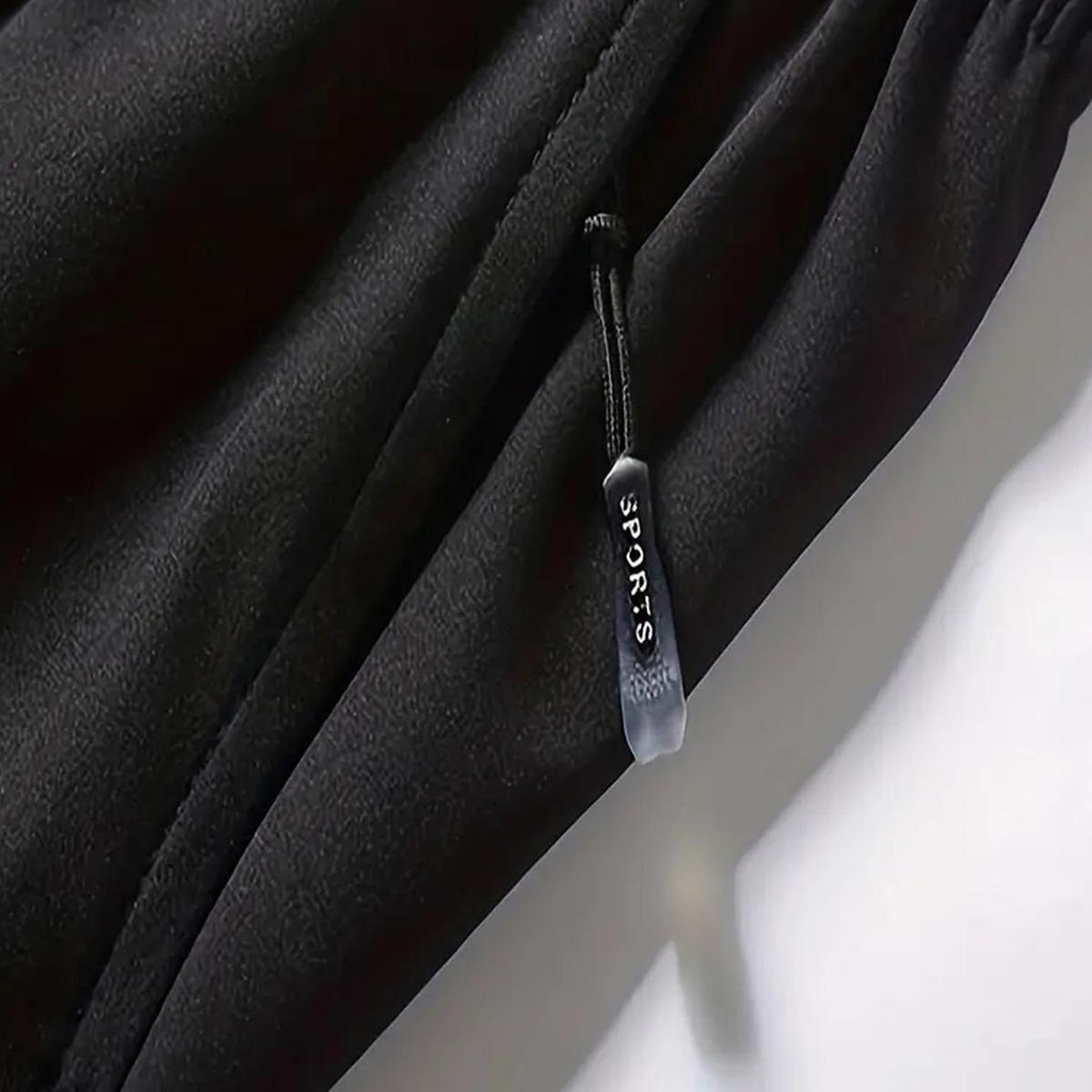 5-Pack Men's  Casual Summer Quick Dry Athletic Shorts with Zipper Pockets, Drawstring Waist & Slit Hem, Lightweight Breathable Sweat Wicking Comfy Workout Pants for Daily Wear, Running, Gym, Training, Hiking, Jogging and All Outdoor Activities