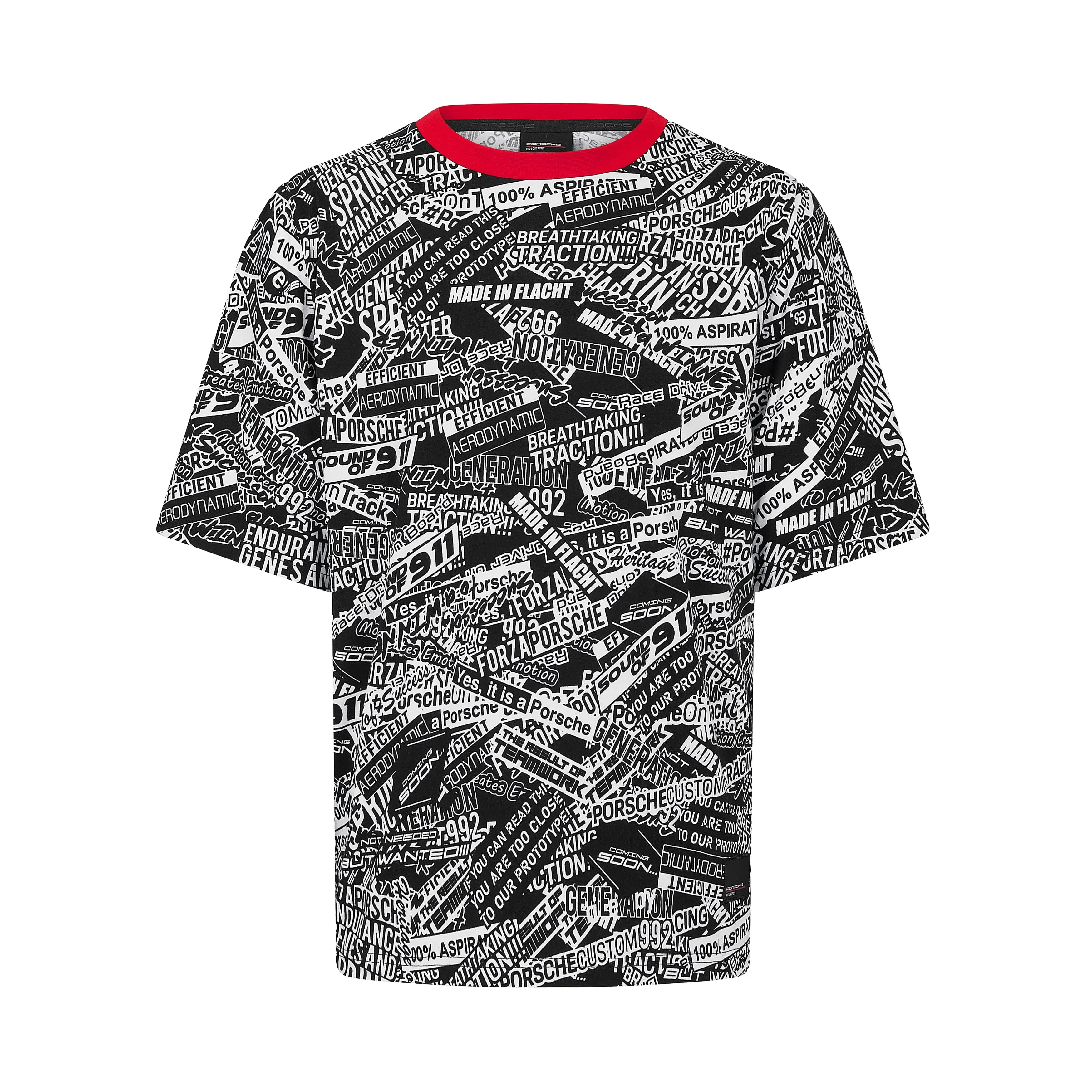 Porsche Motorsport AOP T-Shirt - Black