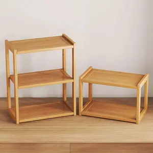 Multi-Layer Storage Rack, Desktop Organizer, Multi-Functional Holder, Simple Design, Office Desk Bookshelf, File Organiser