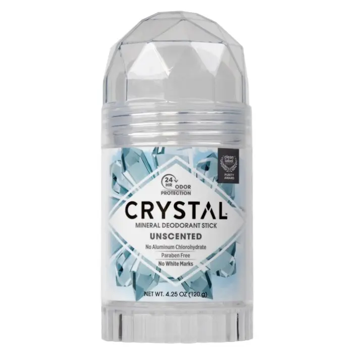 CRYSTAL Deodorant Stick (30003), Unscented, 4.25 Ounce