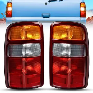 Nilight Taillight Assembly Compatible with 2000 2001 2002 2003 2004 2005 2006 Chevy Tahoe Suburban GMC Yukon Tail Light OE Style Rear Lamp Replacement Driver and Passenger Side fathersdaygift