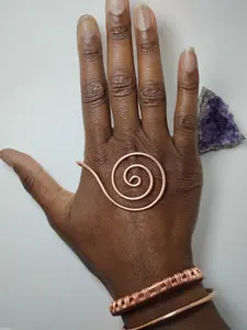 Copper Palm Ring