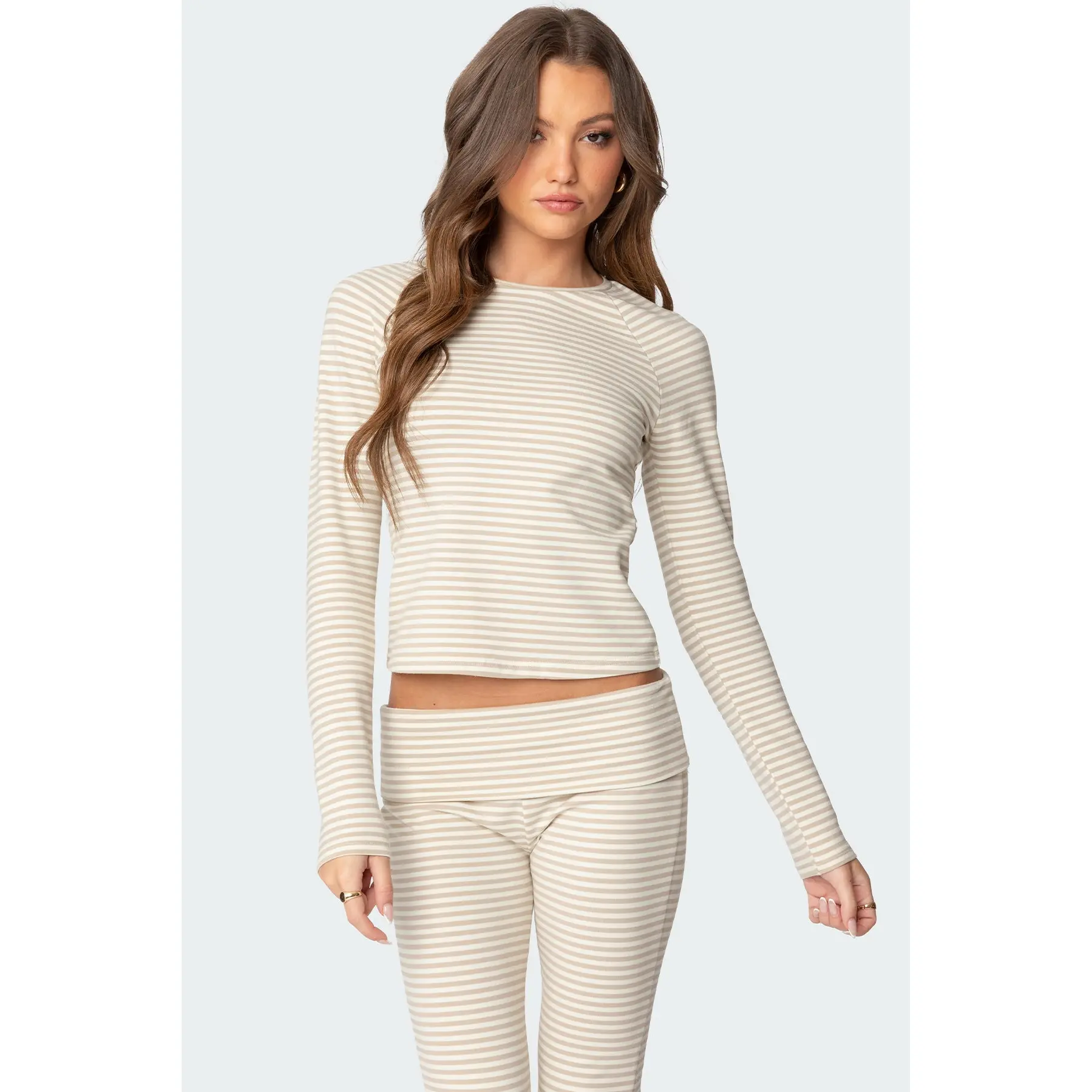 Kaeli Stripey Long Sleeve T Shirt