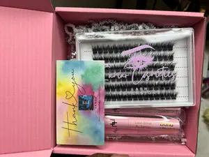 DIY lash kit Eyelashes Makeup Cosmetic Pack Gentle