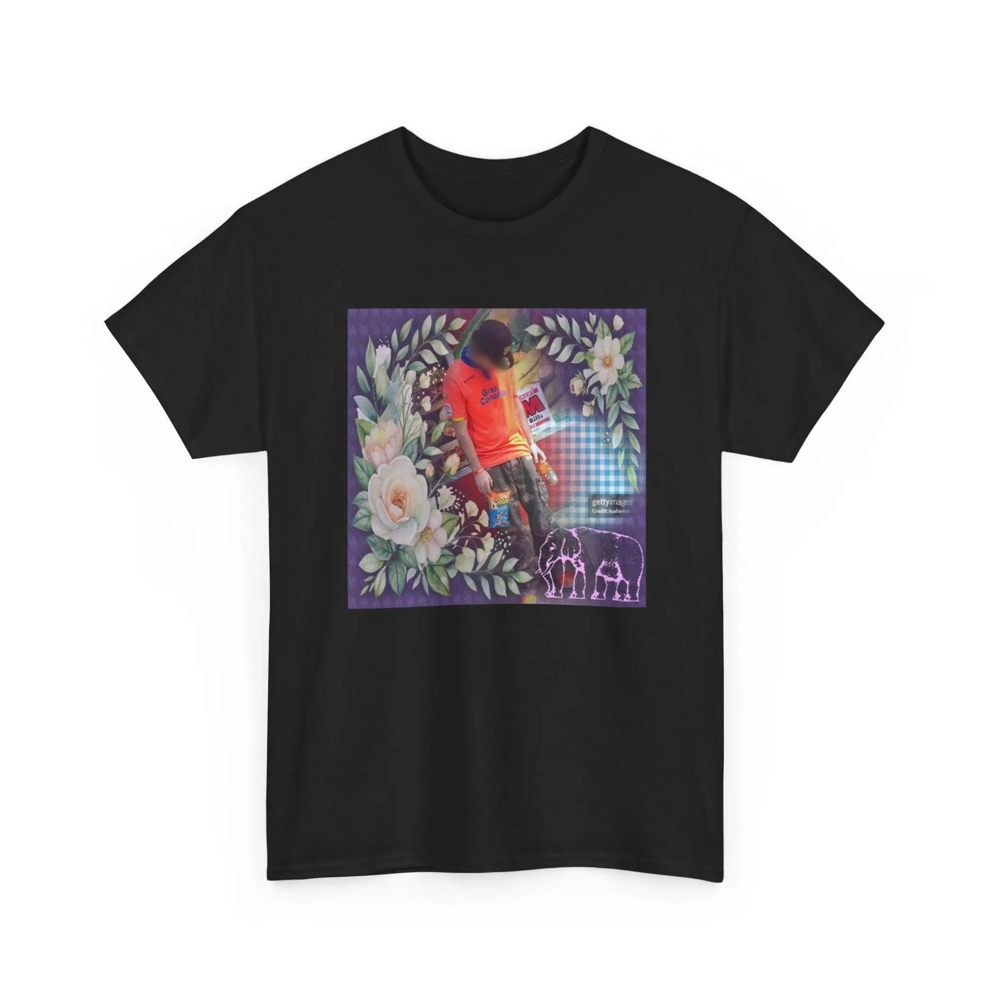 Smokedope2016 The Comedown Tee  Retro Vaporwave Skate Art Floral Collage Tee