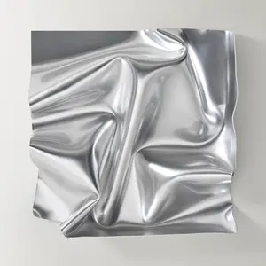 Z Gallerie Surface Wall Art Artistic Decor Decoration Modern Abstract Design Light- Silver/Gold