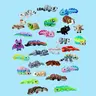 Palm Sized Animal Buddies/ 3D Printed Articulating figurines - Ideal for Pet Lover Collection, Gifts, Easter Decor & Desk Decor | Bearded Dragon, Hedgehog, Opossum, Guinea Pig,Tiger, Capybara, Turtle, lobster