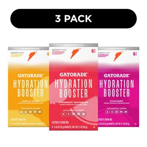 Gatorade | Hydration Booster Powder | Single-serve powder | 3 Count Bundles