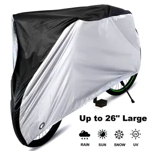 Duty Waterproof Bike Cover for Outdoor Storage, Dustproof & UV Protection Design, Perfect for Road Bikes, Mountain Bikes & Cycling Enthusiasts, All-Weather Protection Against Rain, Sunlight and Dust