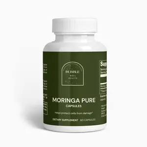 Pure Moringa Oleifera Supplement - 60 Capsules