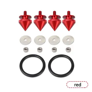 Universal Quick-Release Fasteners for Car Bumpers Trunk Lids Aluminum Material High-Strength Tension Straps Easy Removal