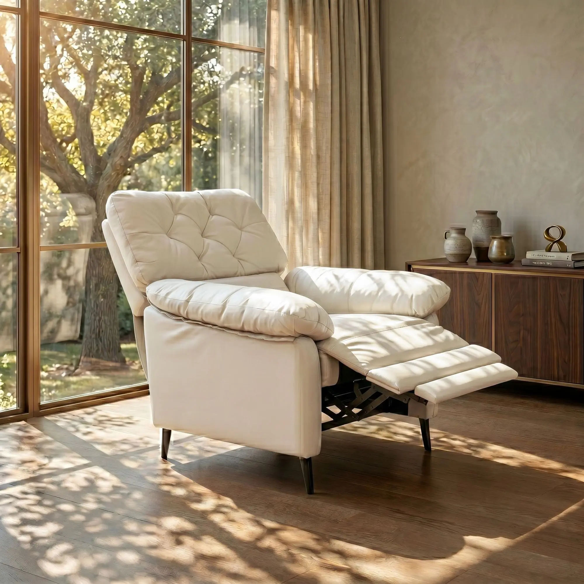 Maia Pushback Recliner Chair By FOA