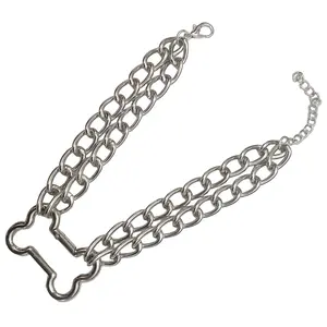 Adjustable Length Necklace Unique Chain Choker Fashionable Clavicle
