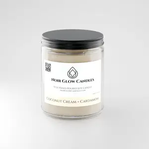Coconut Cardamom + Cream Soy Candle