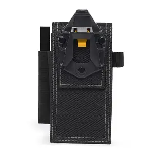 ToughBuilt Durable Polyester Smartphone Pouch with Notebook & Pencil Holder, Multi-functional Tool Organizer, Tool Bag for Smartphone Cellphone, Accessories