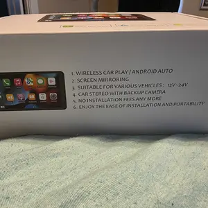 【PASLDA】2026 Mother's Day  Gift -Upgraded Wireless CarPlay Screen for Andriod & Iphone : The Ultimate Portable Car Play Adapter for Seamless In-Car Entertainment