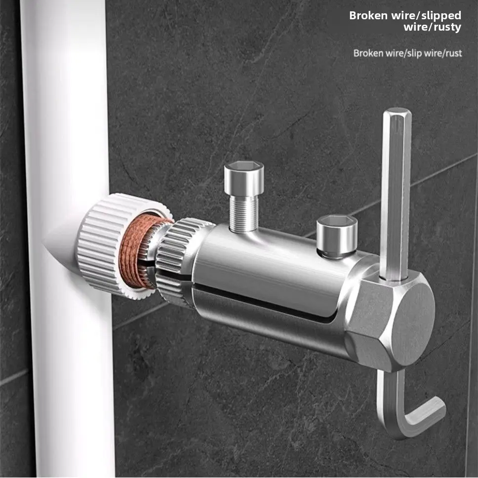 Broken Pipe Extractor Tool for Damaged Screws and Faucets Stripped Screw Removal Set Easy Out Extractor for Repair