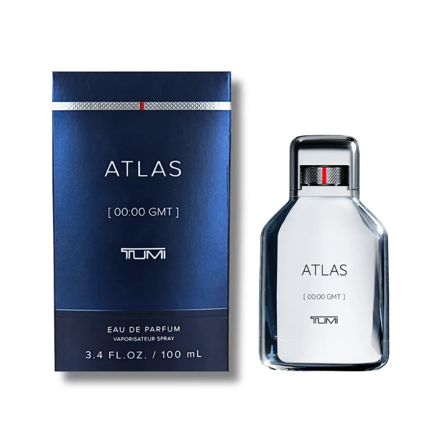 TUMI Atlas Eau de Parfum (EDP) Cologne for Men, Earthy and Spicy Scent with Citrus and Amber Notes, Long-Lasting Fragrance Spray, 3.4 fl.oz, Earthy Woody Scent