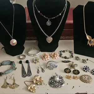 Vintage Jewelry lot. Lisner, Sarah Coventry, Sterling and more.