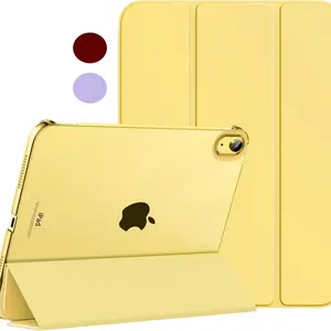 iPad (A16) 11th Generation Case 11 Inch 2025,iPad 10th Generation Case 10.9 Inch 2022,Slim Stand Hard PC Translucent Back Shell Smart Cover,Support Touch ID,Auto Wake/Sleep