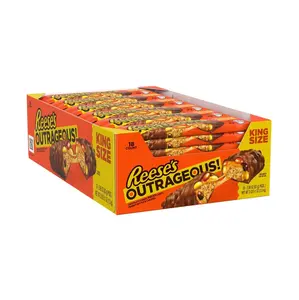 REESE’S OUTRAGEOUS King Size – 18 Pack, 2.95 oz