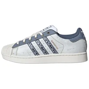 Adidas Originals Superstar 2 Low-Top Sneakers for Men and Women in White and Blue Trending Shoes, House White Official Shoes to Get / Maison Mihara