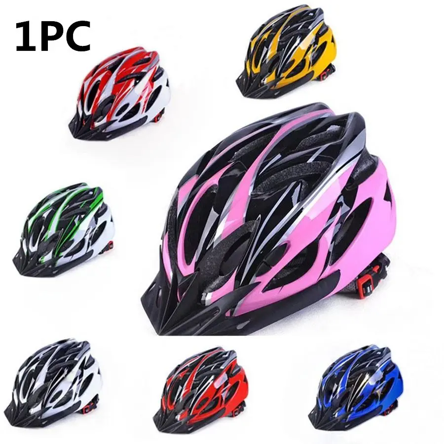 Unisex Lightweight Breathable Cycling Helmet, Adjustable Size Multi-Vent Design Ventilation, Ideal for Road Bike Riding, Men & Women, Lightweight Adjustable Helmets