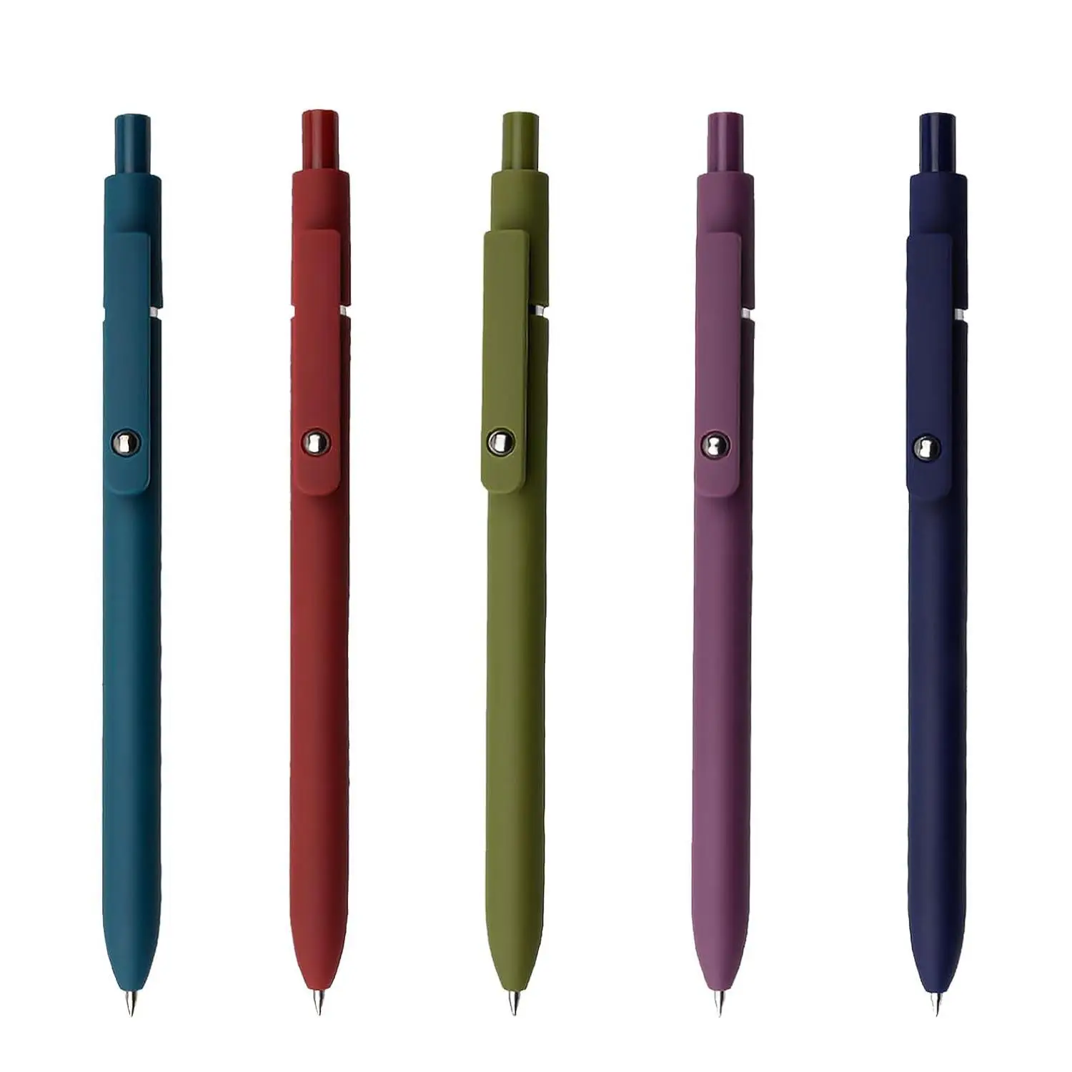 0.5mm Gel Pen, 1 Set Smooth Writing Pen, Cute Pen, High-end Series Black Ink Pen for Journaling Note Taking, School Office Supplies, Retractable Gel P