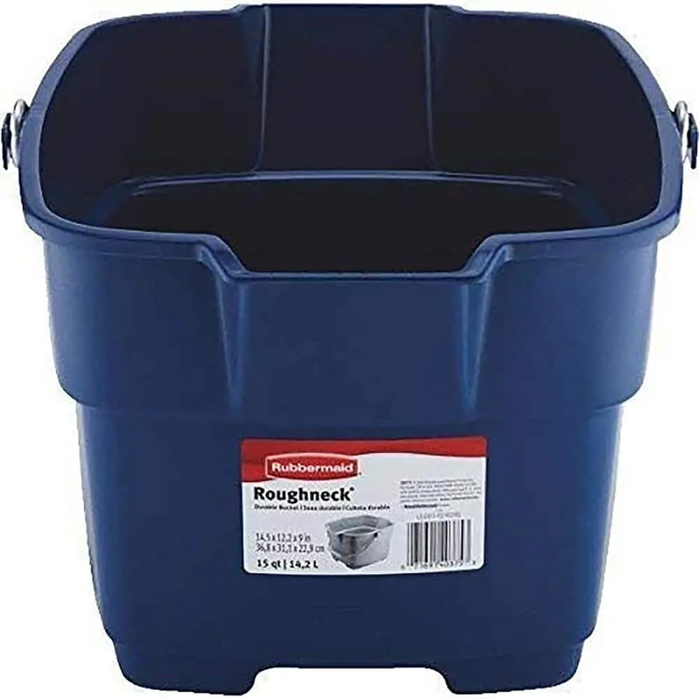 Roughneck 3-3/4 Gal. Royal Blue Plastic Bucket