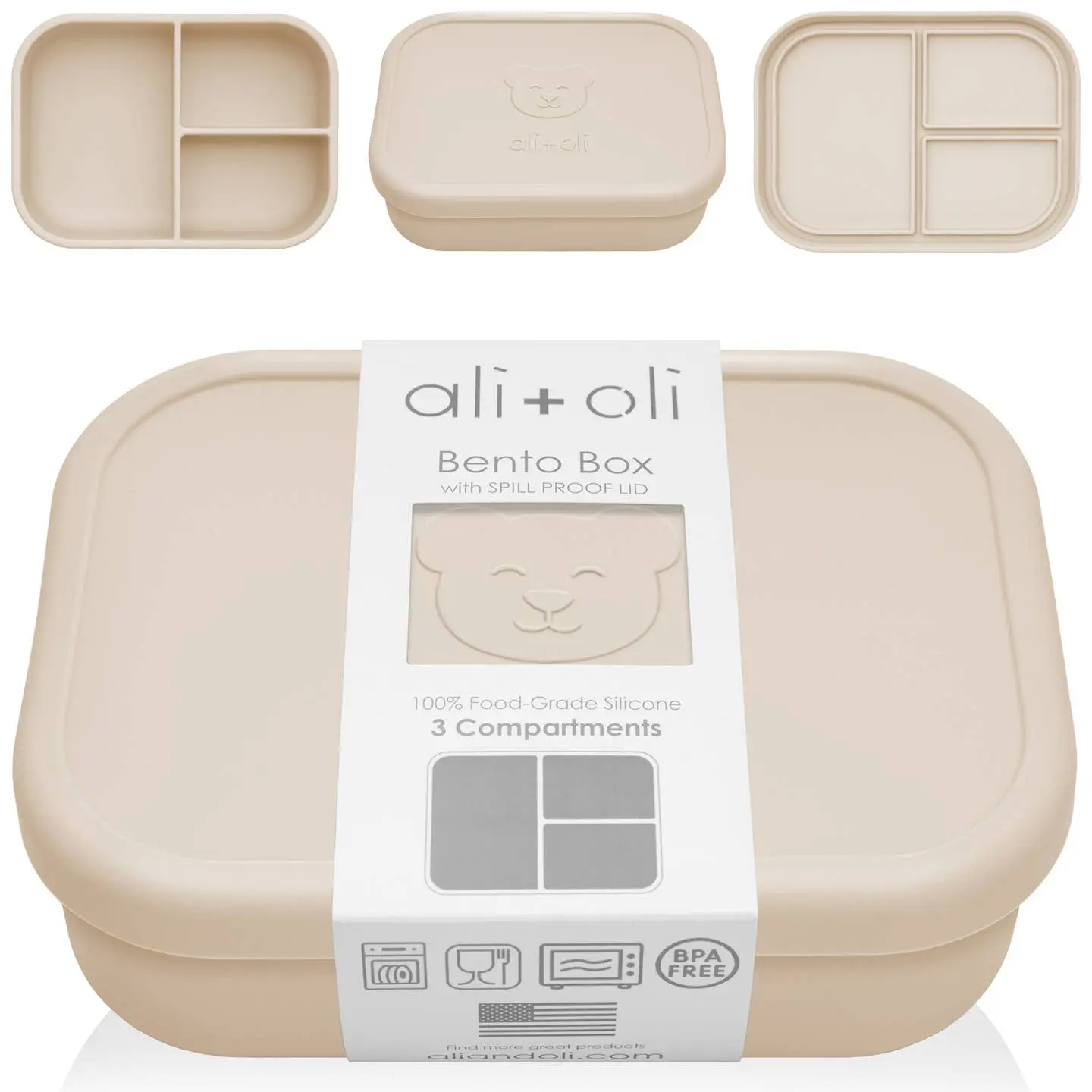 Leakproof Silicone Bento Box