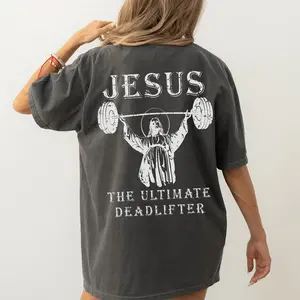 Gym Club Shirt, Christian Pump Gym Shirt, Comfort Color Jesus Pump Gym T-shirt, Gym Lover Tshirt, Weightlifting Shirt, Workout Shirts, Fitness Top Tee t0313