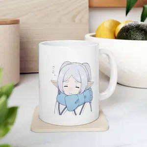 Frieren Mug, Souso no Fireren Mug, Anime Mug, Anime Gift, Birtdhay Anime Gift, Lovers