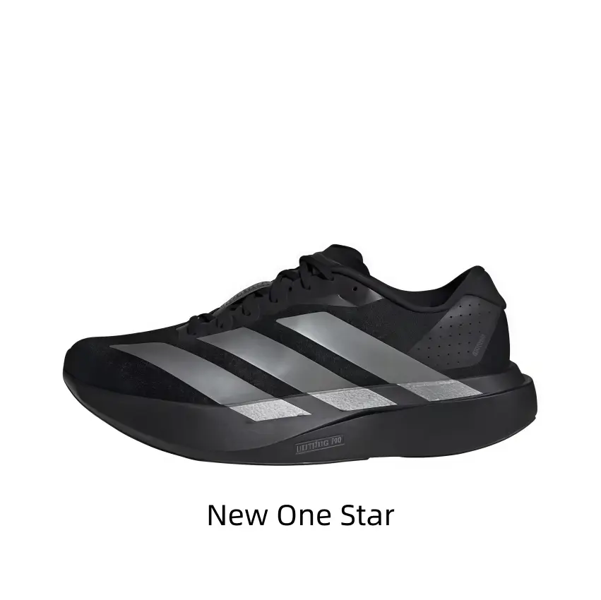 Ultra Light Dark Tone Road Running Sneakers Quick Dry Breathable Mesh Shiny Reflective Silver Side Graphic Shock Absorb Foam Midsole Anti Slip Competition Gym Workout Shoes For Men Women