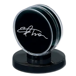 Hockey Puck Black Base Display Holder