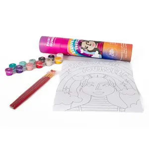 Kids Crafts Paint By Number "Believe in Yourself" Canvas