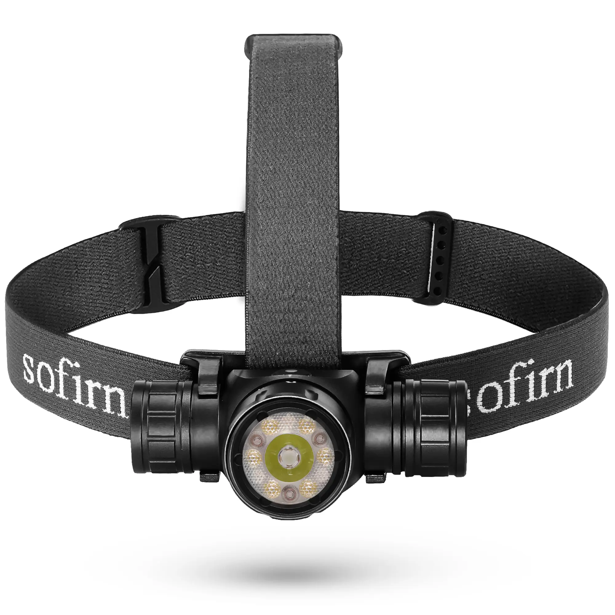 Sofirn HS21 LED Rechargeable Red and White Headlamp