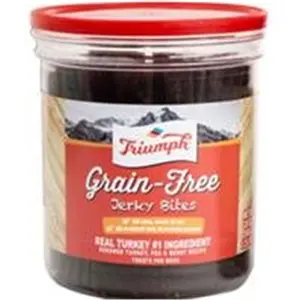 Triumph  20 oz Grain Free Jerky Bites, Turkey