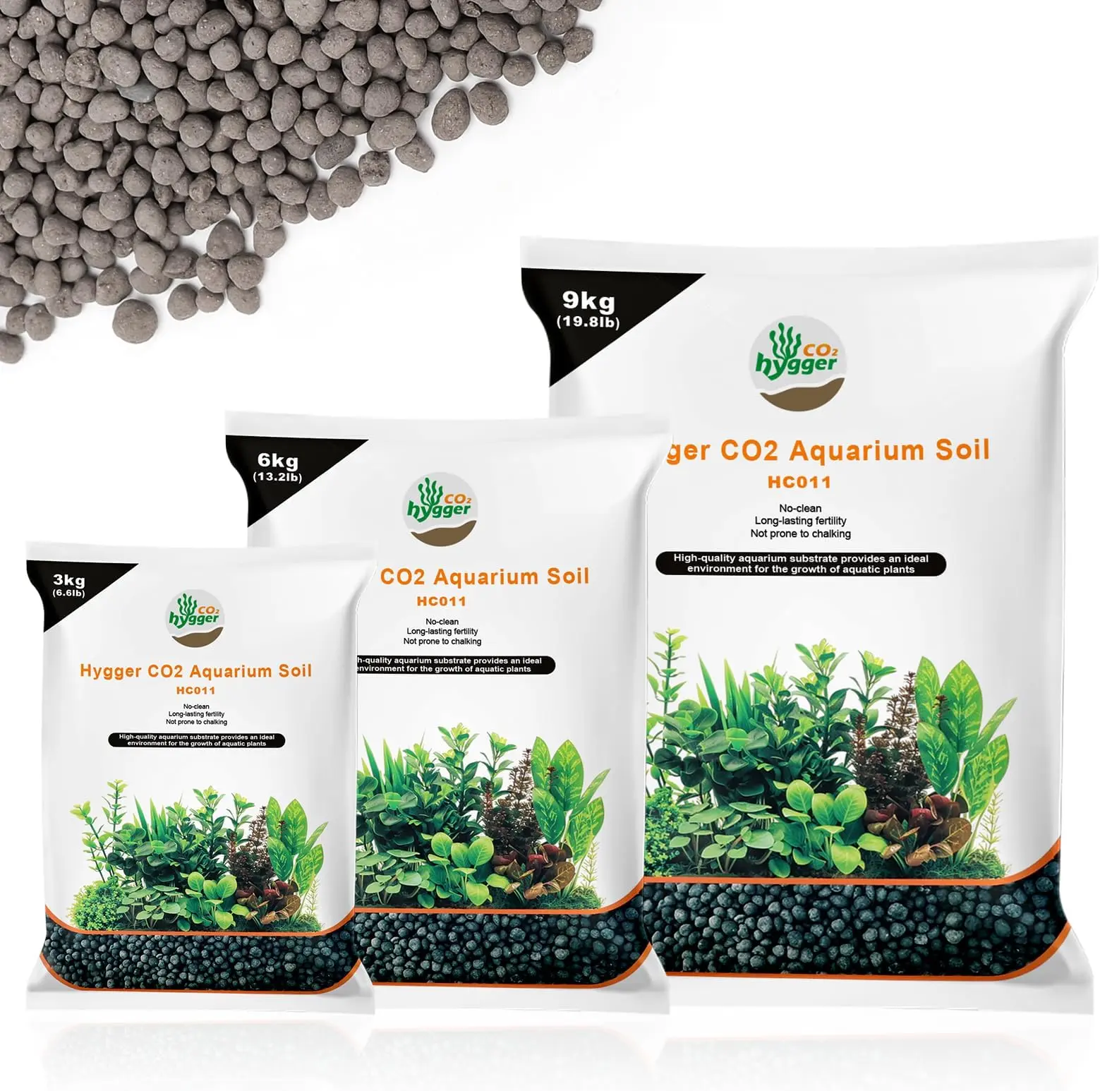 Shrimp Soil Water Grass Mud for Aquarium Fish Tank Aquascaping - Aquarium Substrate Soil for Shrimp Breeding and Plant Growth, No Washing Needed