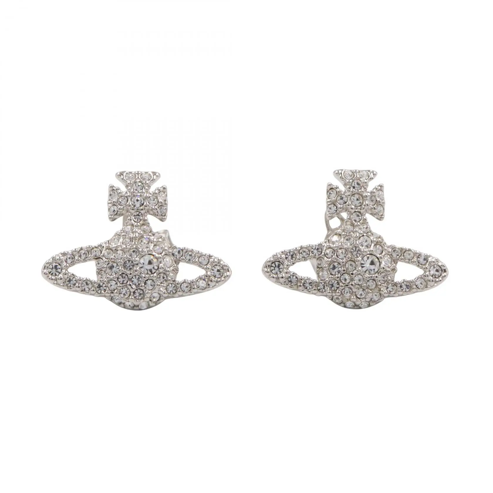 Pre-owned vivienne westwood Brass Small Leather Goods Earrings