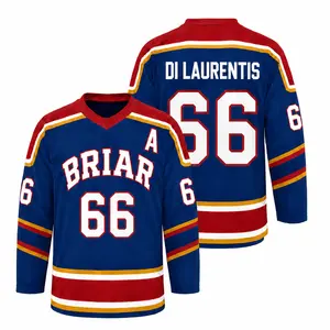 Off Campus Senior Authentic Pro Blue Jersey - Custom Name And Number