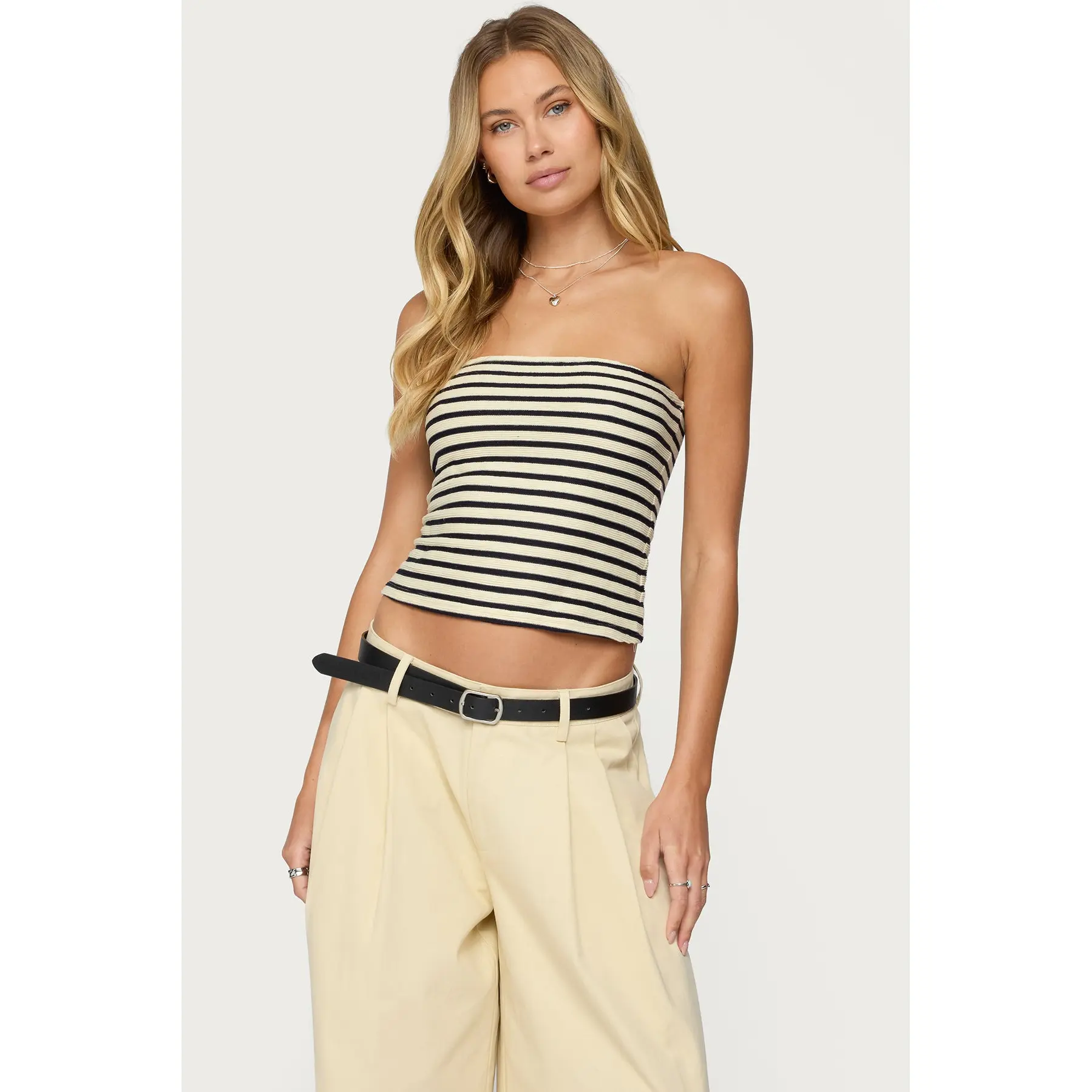 Odora Striped Tube Top