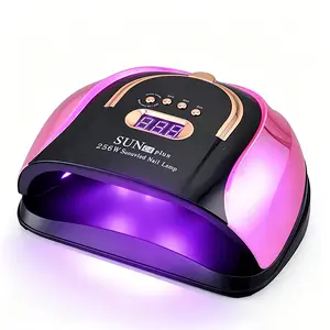 256W UV LED Nail Lamp, 2026 New Upgrade UV Light for Gel Nails with 57Beads, 4 Timer Nail Dryer, LCD Display, Auto Sensor, Professional Nail Lamps for Gel Polish – Best Gifts,DIY Home Nail Salon