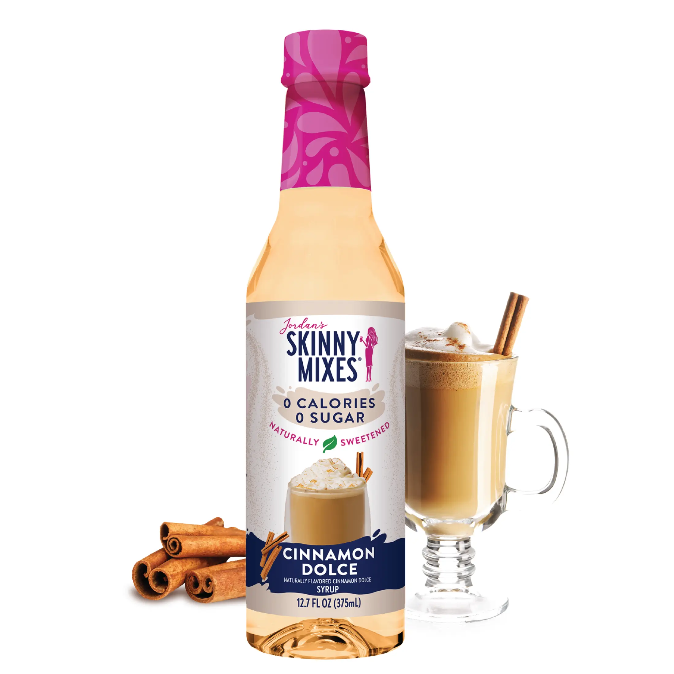 Naturally Sweetened Cinnamon Dolce Syrup - 375ml Naturally Sweetened Cinnamon Dolce Syrup - 375ml