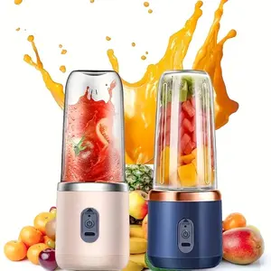 Portable USB Rechargeable Blender Mixer Electric Stirrer Cup – Double-Cup Self Mixing Mug for Coffee, Soup, Protein & Baby Food Blender Smoothie Maker