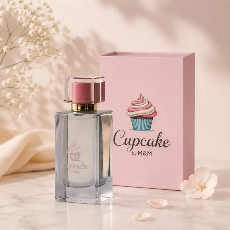Cupcake Eau de Parfum for Women, 100ml Sweet Vanilla Gourmand Perfume with Almond Cream and Sugar Glaze Notes, Gourmand Perfumes, Gift Ideas For Women, Vanilla Scents, Adults, Edp, Cozy Warmth, Amber Vanilla Women's Fragrance