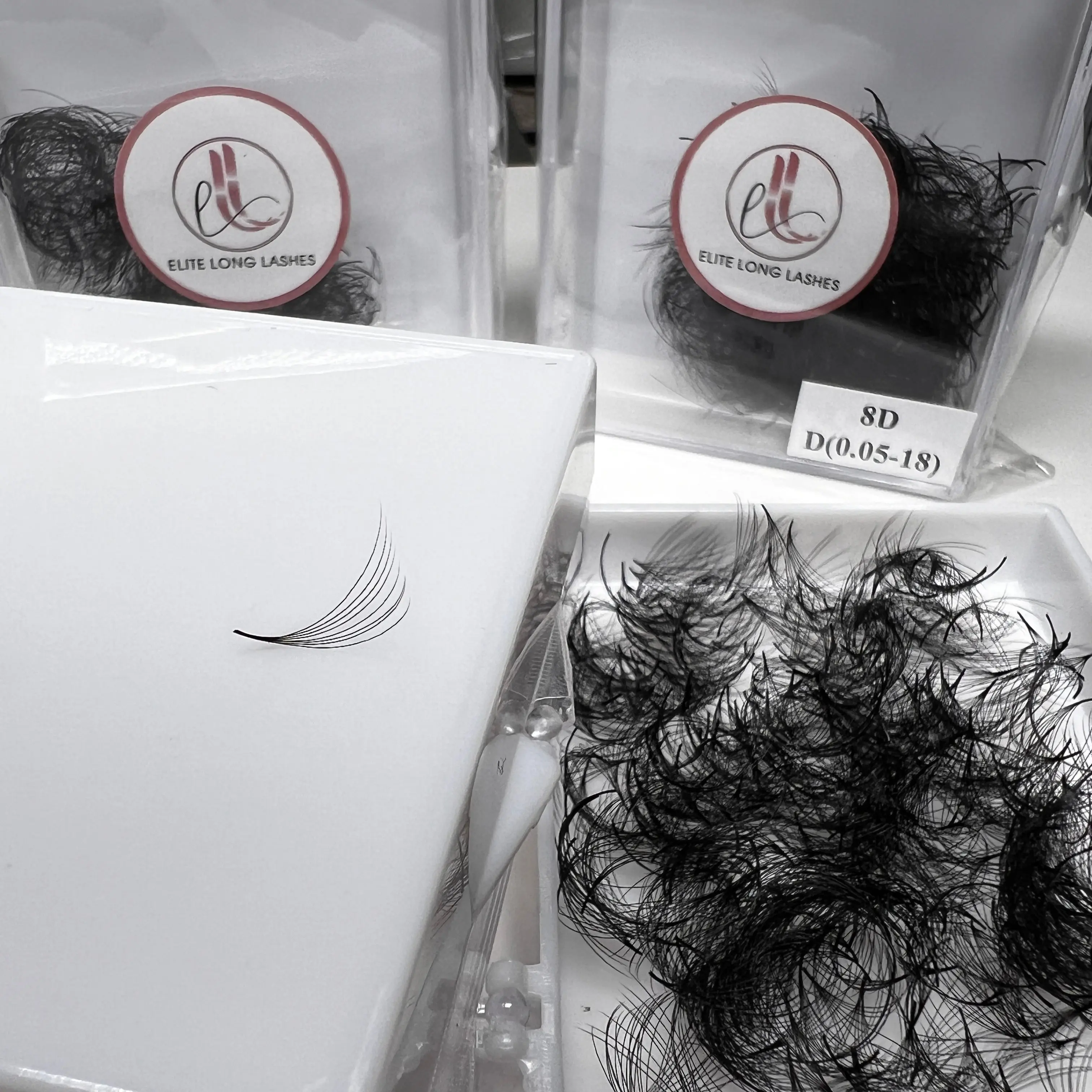Promade Volume Fans | 500 Fans | C & D Curl | 0.05 |