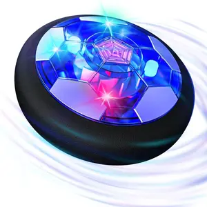 Hover Soccer Ball Kids Toy With Protective Foam Bumper And Colorful LED Lights ForBoys And Girls 3 4 5 6 7 8-12 Years, Aerodynamic Soccer Ball Hover Ball For Kids Soccer Games