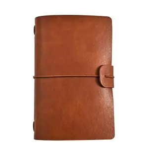 The PU Leather Journal Notebook Hardcover Drawing Sketchbook