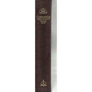 USED-Bible Niv Concordia Self Study Bible by Niv International Bi (Hardcover)