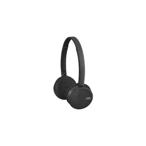 JVC America - JVC HAS23WB Flats Bluetooth Headphones Fold Flat Design - Mic & Remote (Black)